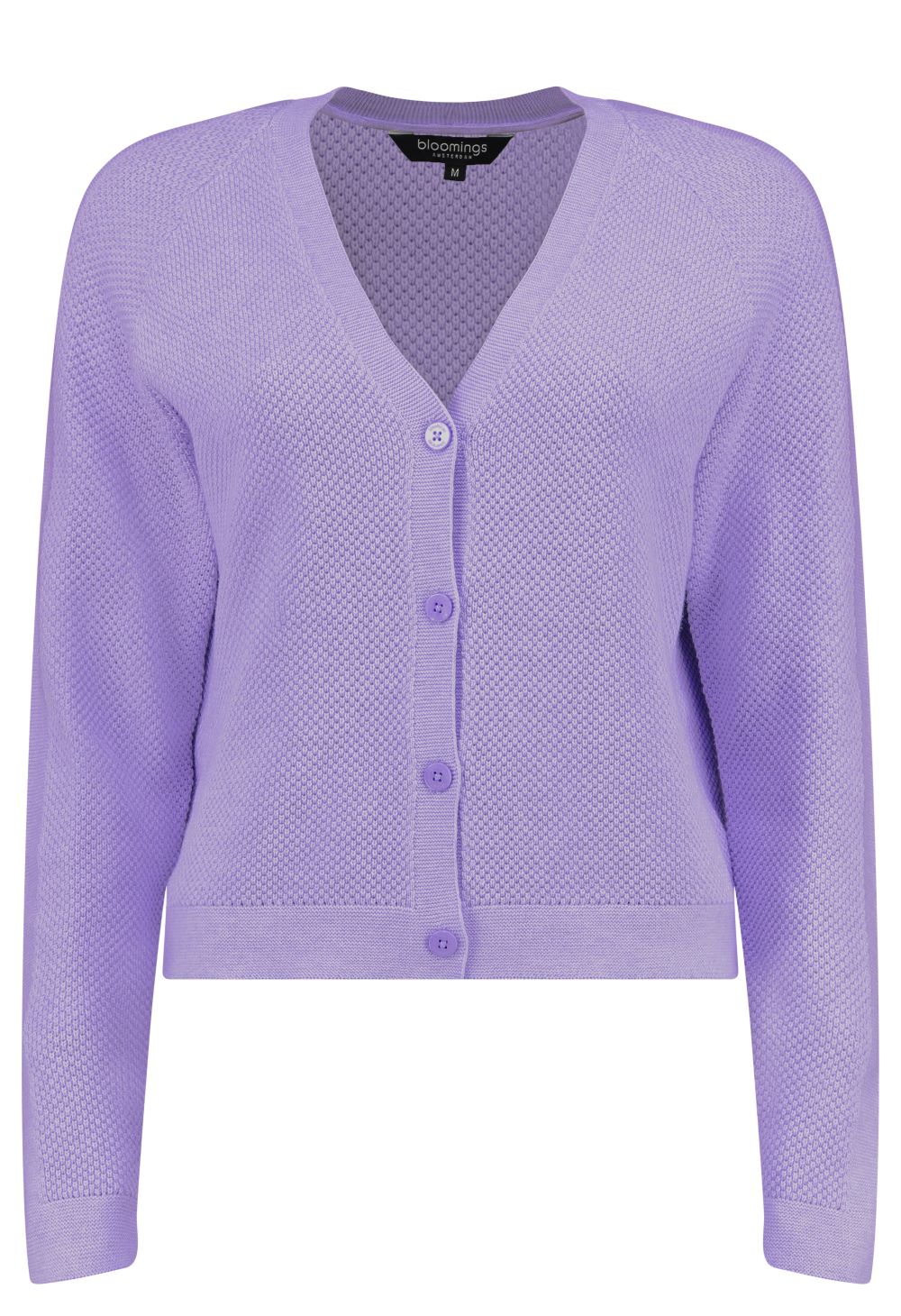 Bloomings V-neck cardigan SLK20-8377 596U Purple