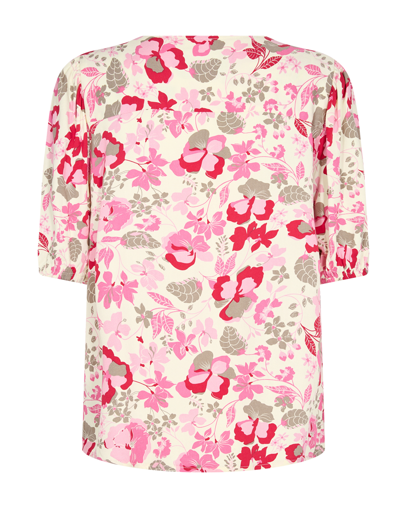 Load image into Gallery viewer, Free/Quent Blouse 201614 9400 Carmine Rose w. Lollipop
