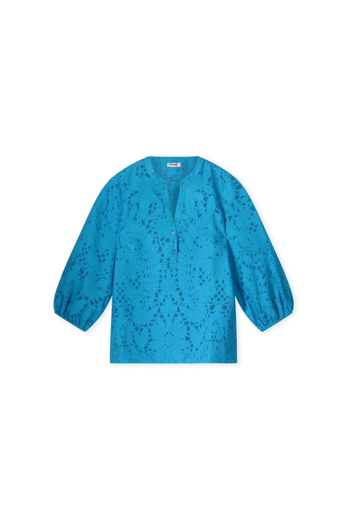 Kyra Blouse Tamara Blue Lagoon