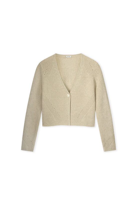 Kyra Cardigan Hiske 616 Light Sand