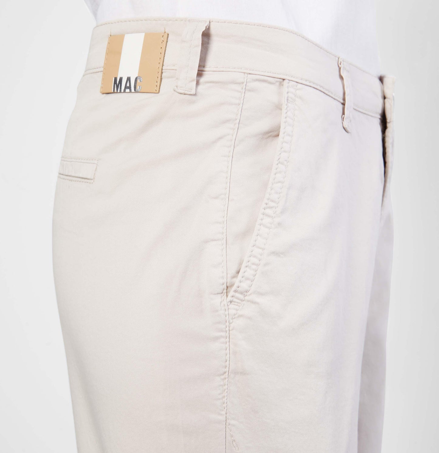 Mac Chino Turn Up                 3075 208R Authentic stretch gabardine