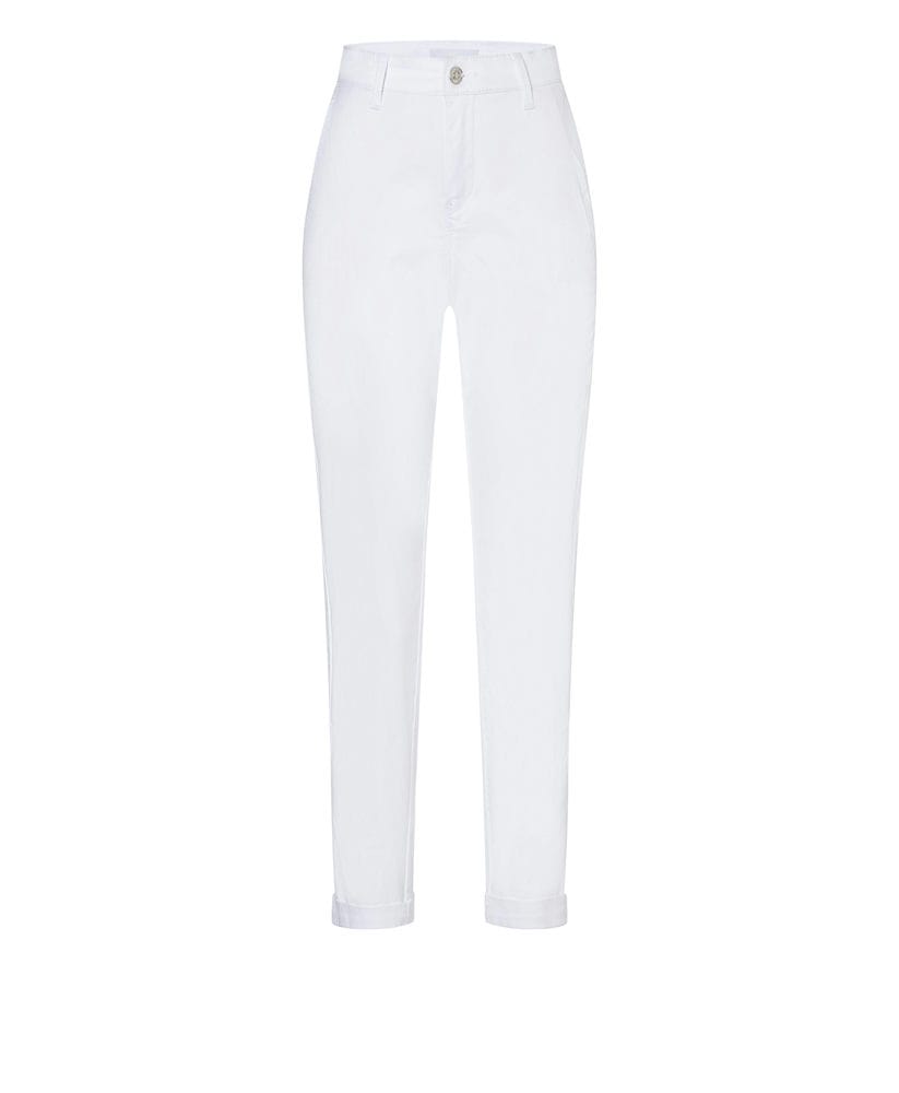 Mac Chino Turn up 3075-0434L 010 White