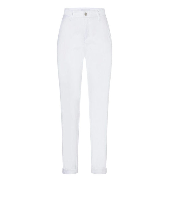 Mac Chino Turn up 3075-0434L 010 White