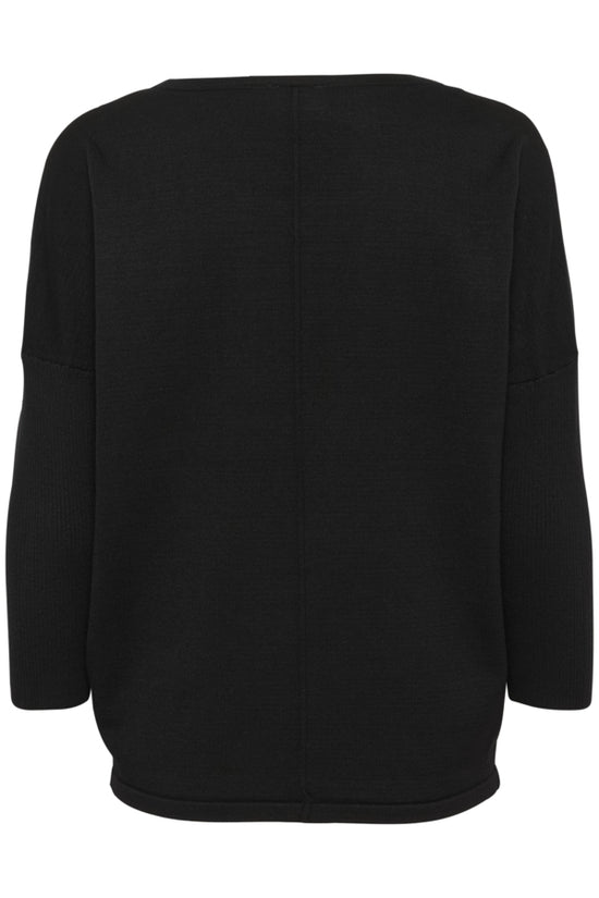 Saint Tropéz Mila round neck 30500003 0001 Black