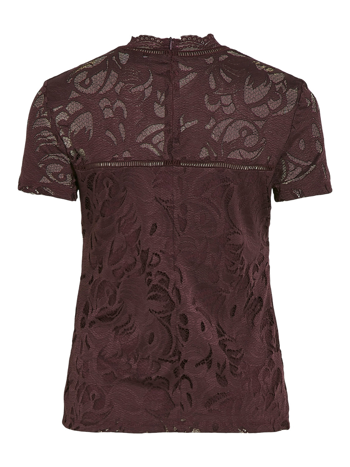 Vila Vistasia Lace top 14049852 Plum