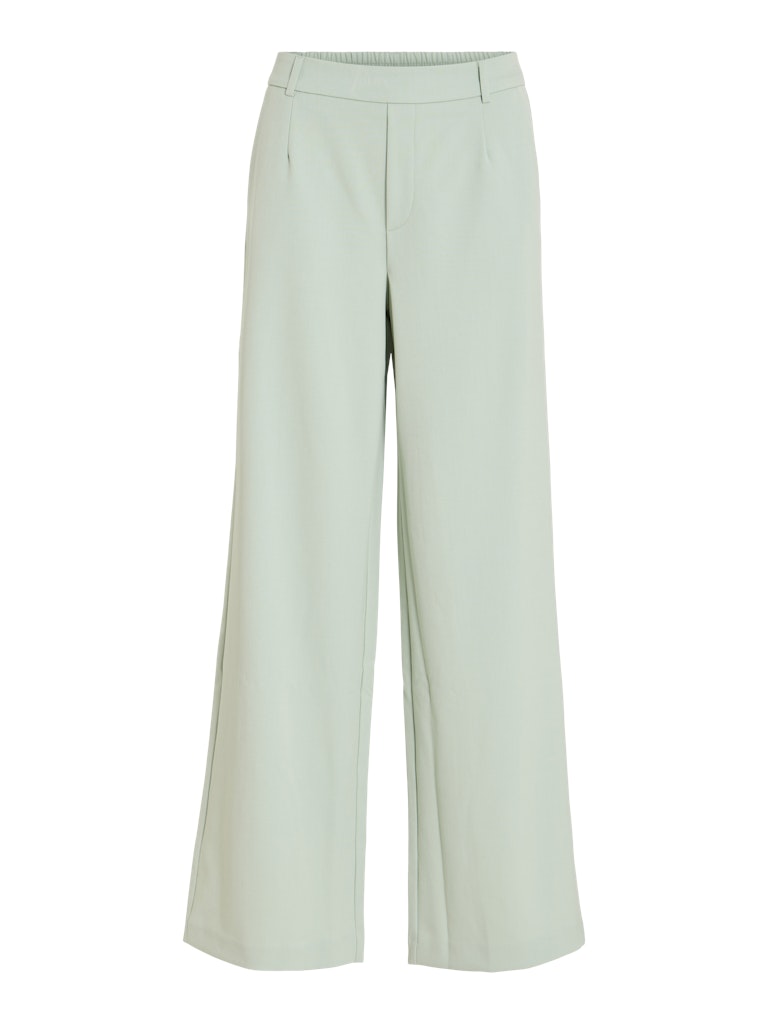 Vila Vivarone wide pant 14087407 Silt Green