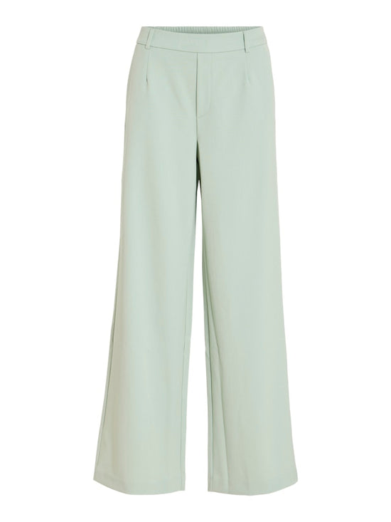 Vila Vivarone wide pant 14087407 Silt Green