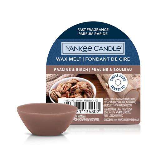 Yankee Candle Praline & Birch Wax melt 1633239E
