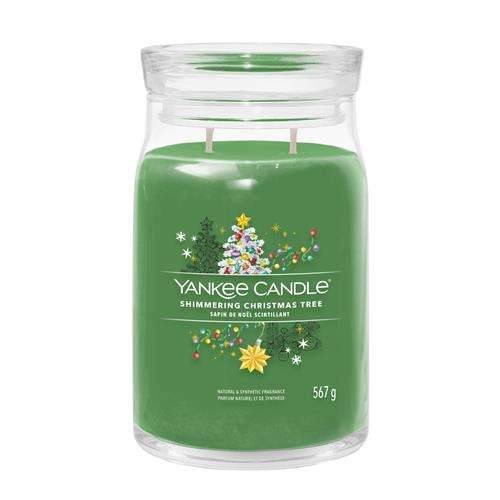 Laad de afbeelding in de Gallery-viewer, Yankee Candle Shimmering Christmas Tree Large 1743380E
