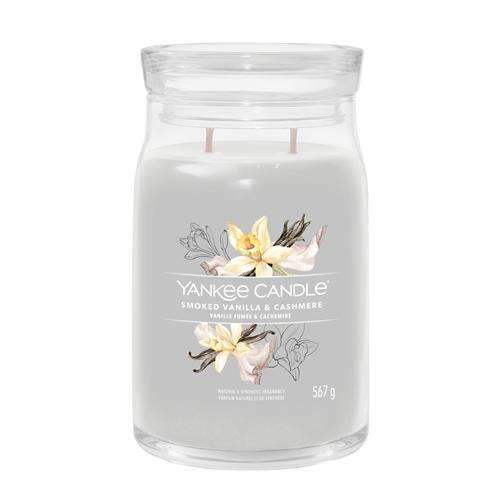 Laad de afbeelding in de Gallery-viewer, Yankee Candle Smoked vanilla &amp;amp; Cashmere Large 1629989E
