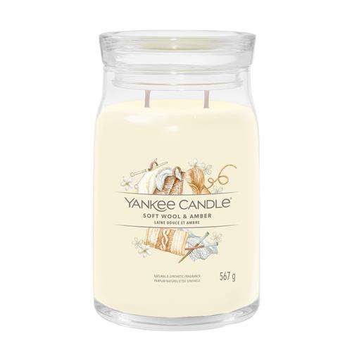 Yankee Candle Soft Wool & Amber Signature large 1721061E