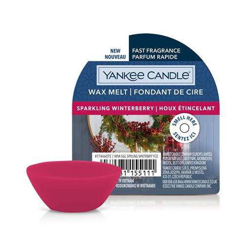 Yankee Candle Sparkling Winterberry Wax Melt 1743383E