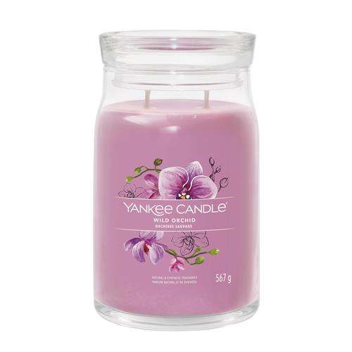 Laad de afbeelding in de Gallery-viewer, Yankee Candle Wild Orchid Signature large 1629979E
