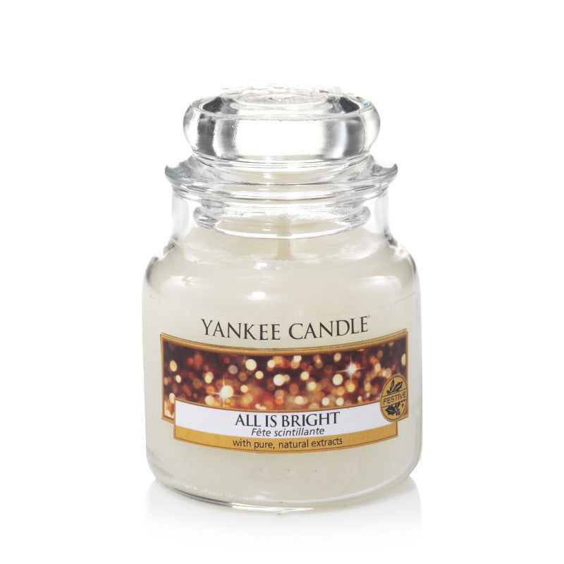 Laad de afbeelding in de Gallery-viewer, Yankee Candle YC All is Bright Small Jar                                   1513535E
