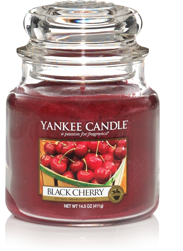 Yankee Candle YC Black Cherry Medium Jar                                   1129752E