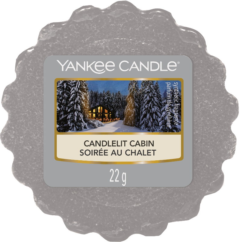 Laad de afbeelding in de Gallery-viewer, Yankee Candle YC Candlelit Cabin Wax Melt                                  1625407E
