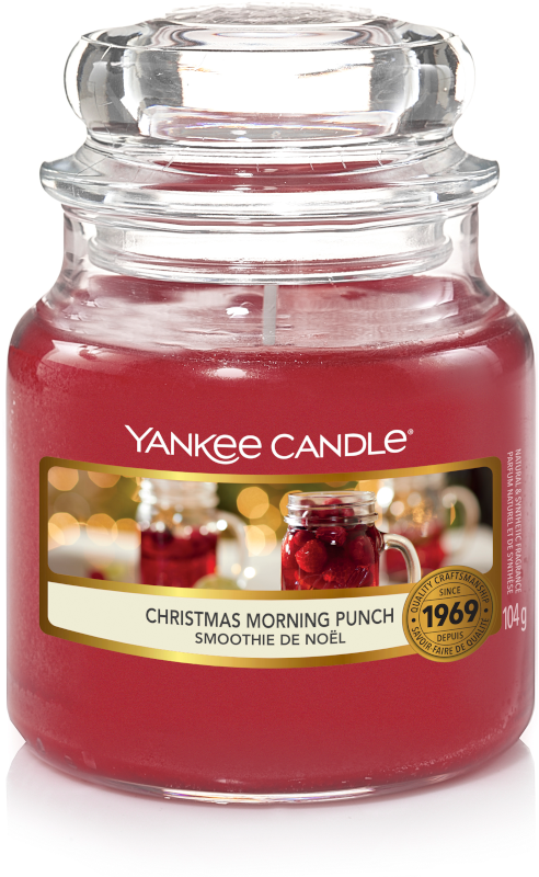 Yankee Candle YC Christmas Morning Punch Small Jar           1629445E