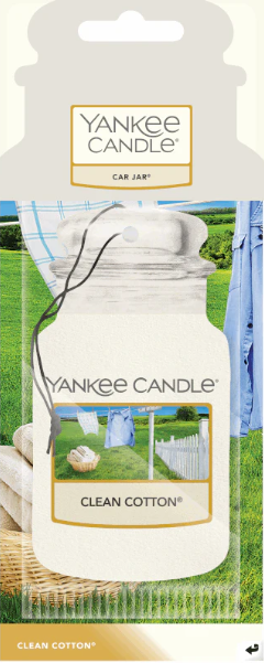 Yankee Candle YC Clean Cotton Car Jar                                      1020639E