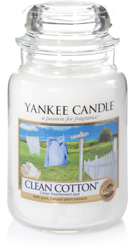 Yankee Candle YC Clean Cotton Large Jar                                    1010728E