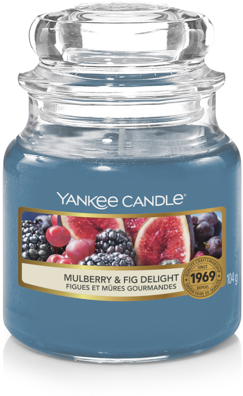 Laad de afbeelding in de Gallery-viewer, Yankee Candle YC Mulberry &amp;amp; Fig Delight Small Jar                          1556247E

