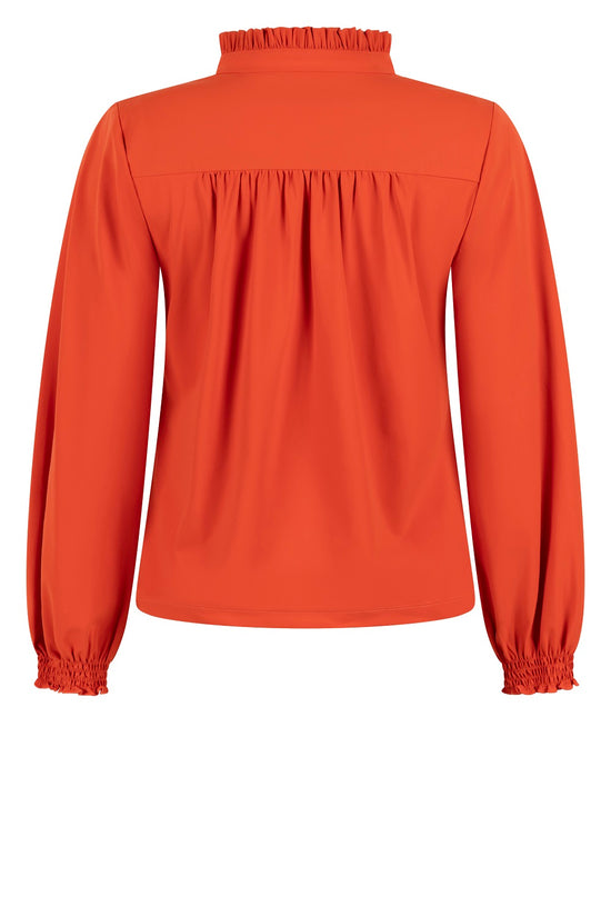 Zoso Blouse 244-Jennifer Red Clay