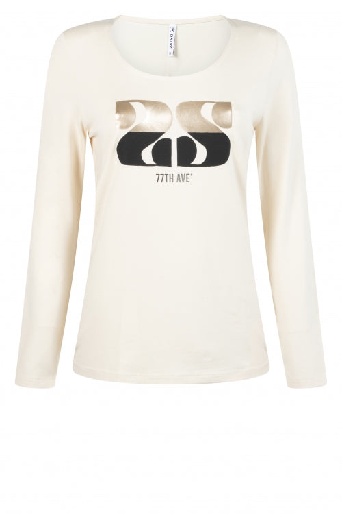 Zoso T-shirt 244-Eline Ivory